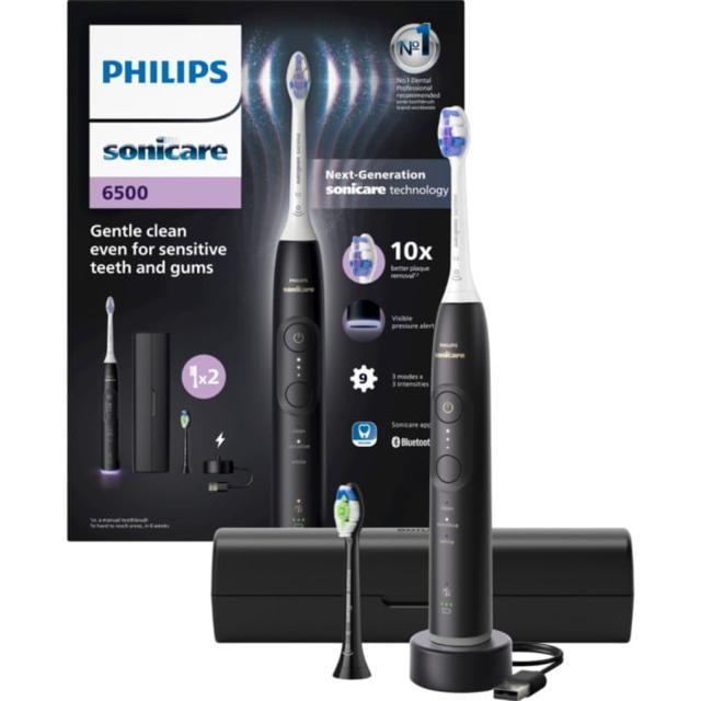 Philips Sonicare 6500 Series Electric Toothbrush Black product image