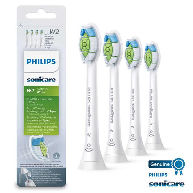 Philips Sonicare Optimal White vit W2 4 st product image