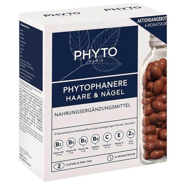 Phytophanere Duo Haare + Nägel Kapseln, 2X120 St Kapseln product image