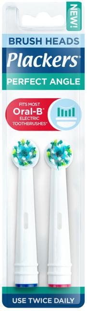 Plackers Brush head refills Perfect Angle, 2 st product image
