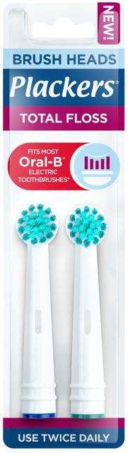 Plackers Brush head refills Total Floss, 2 st product image