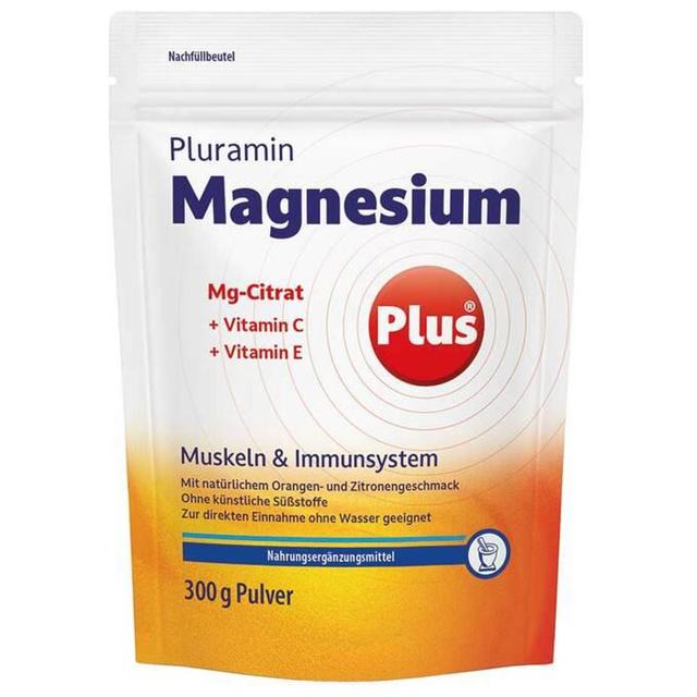 PLURAMIN Magnesium plus Pulver Nachfüllbtl. product image