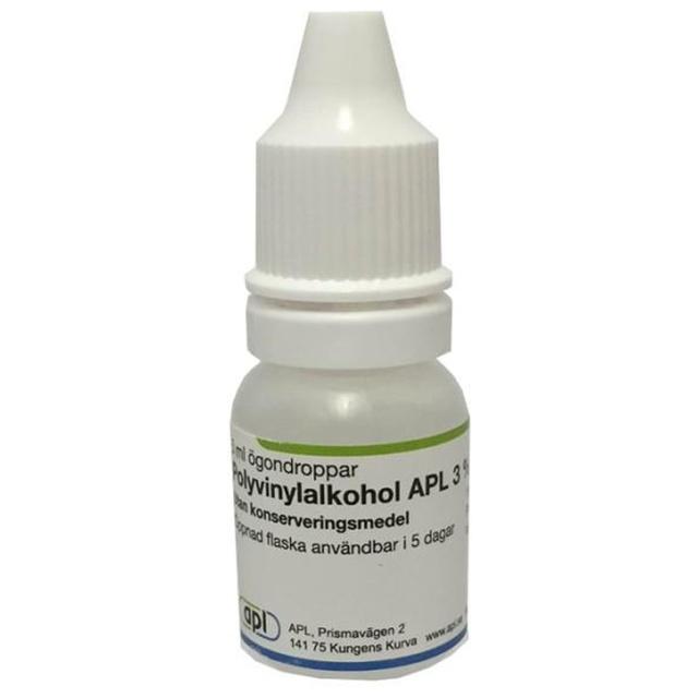 Polyvinylalkohol APL, ögondroppar, lösning 3 %, 4 X 5 ml product image