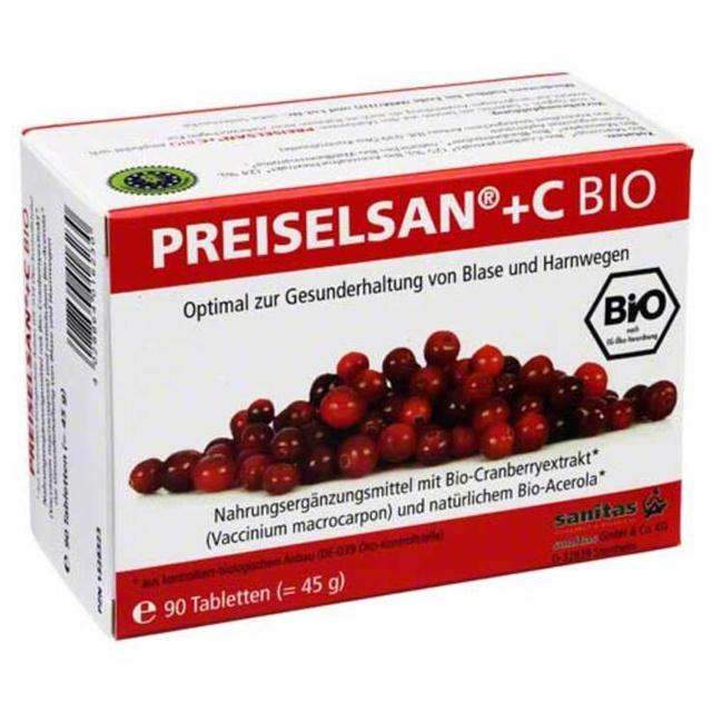 Preisel San + C Bio Tabletten, 90 St Tabletten product image