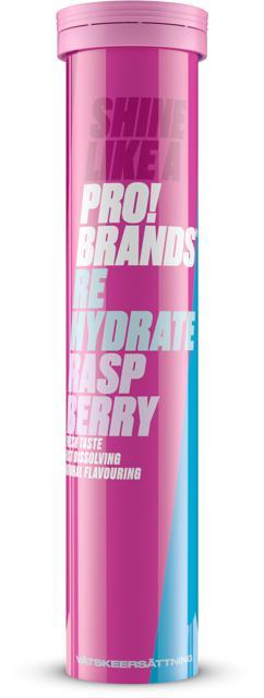 ProBrands Rehydrate Raspberry 20 brustabletter product image