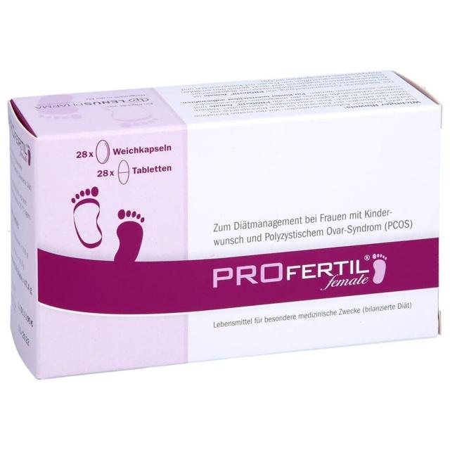 PROFERTIL female Tbl./Kps.Kombipckg.1 Monat product image