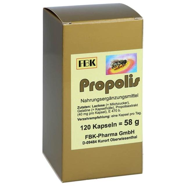 Propolis Kapseln, 120 St Kapseln product image
