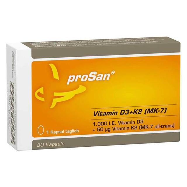 PROSAN Vitamin D3+K2 MK-7 Kapseln product image
