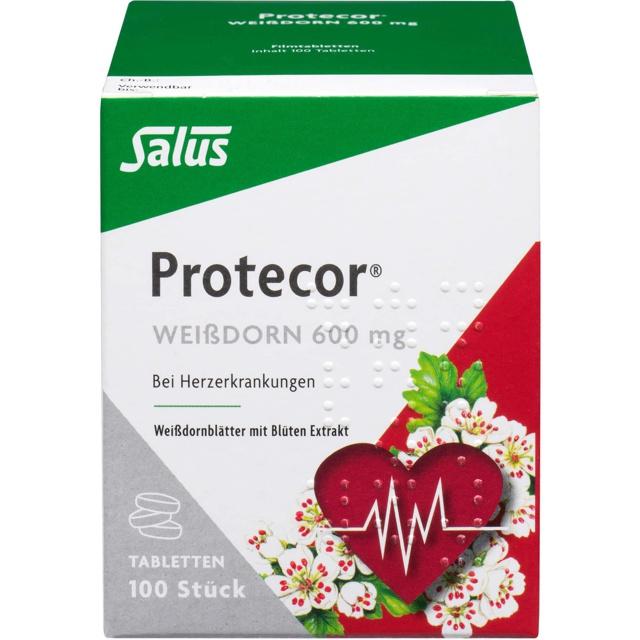 PROTECOR Weißdorn 600 mg Filmtabletten product image