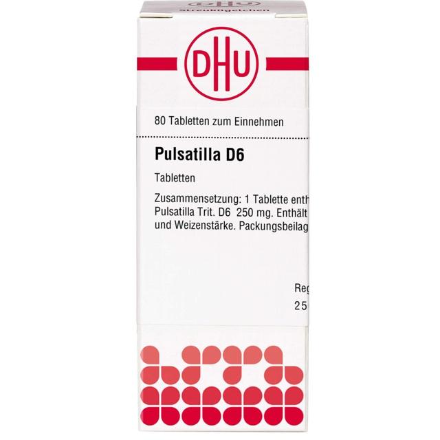 PULSATILLA D 6 Tabletten product image
