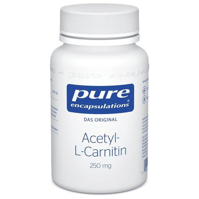 PURE ENCAPSULATIONS Acetyl L Carnitin 250mg Kaps. product image