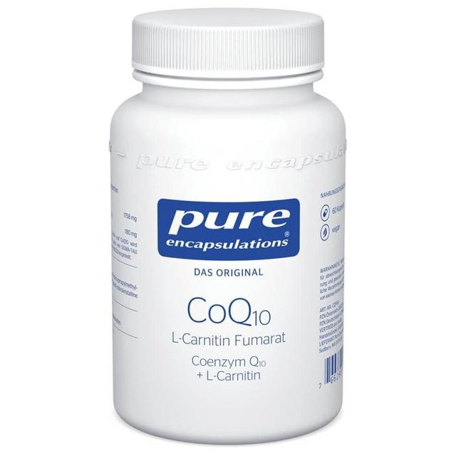 PURE ENCAPSULATIONS CoQ10 L Carnitin Fumar.Kps. product image