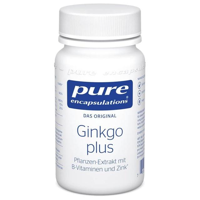 PURE ENCAPSULATIONS Ginkgo plus Kapseln product image
