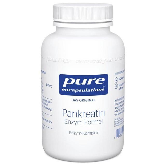 PURE ENCAPSULATIONS Pankreatin Enzym Formel Kaps. product image