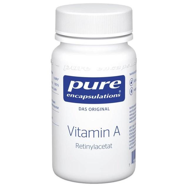 PURE ENCAPSULATIONS Vitamin A Retinylacetat Kaps. product image
