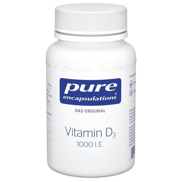 PURE ENCAPSULATIONS Vitamin D3 1000 I.E. Kapseln product image