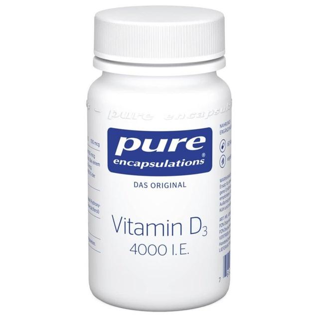 PURE ENCAPSULATIONS Vitamin D3 4000 I.E. Kapseln product image
