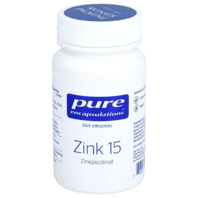 PURE ENCAPSULATIONS Zink 15 Zinkpicolinat Kapseln product image