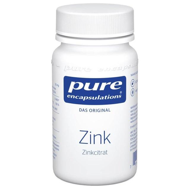 PURE ENCAPSULATIONS Zink Zinkcitrat Kapseln product image