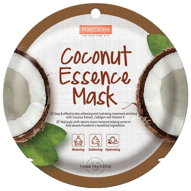 Purederm Coconut Essence Mask-C Fuktivande ansiktsmask 1 st product image