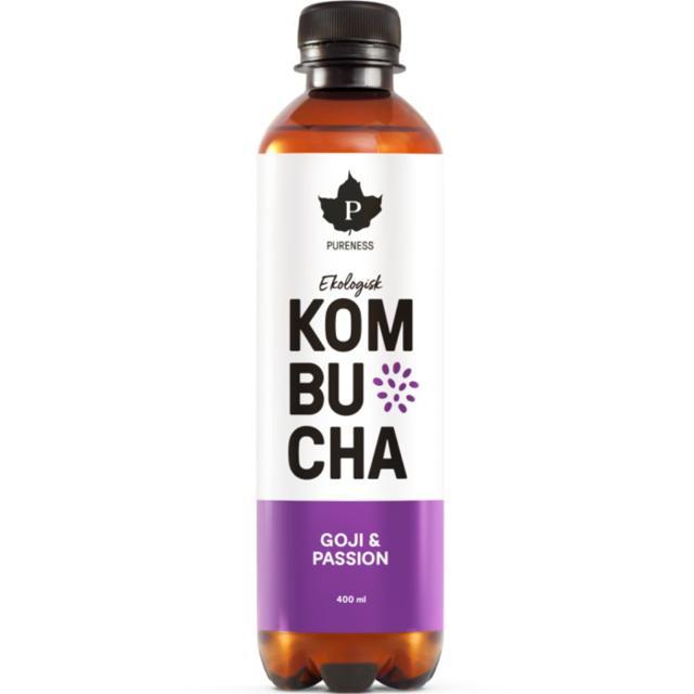 Pureness Ekologisk Kombucha Goji & Passionsfrukt 400 ml product image