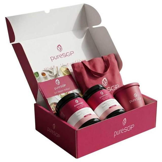 pureSGP KOLLAGEN PEPTIDE Starter-Set 1 Packung Kombipackung product image