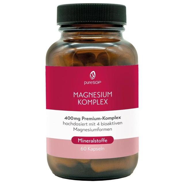 PureSGP MAGNESIUM KOMPLEX 400mg 60 St Kapseln product image