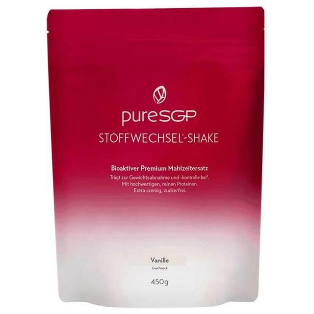 pureSGP STOFFWECHSEL-SHAKE Vanille 450 g Pulver product image