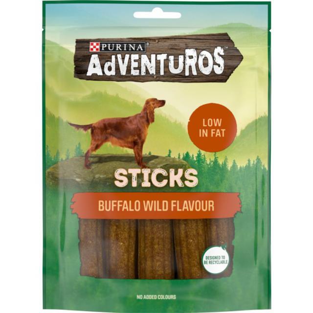 Purina Adventuros Mini Sticks Buffalo 90 g product image
