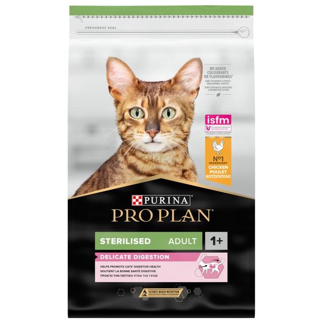 PURINA PRO PLAN Sterilised Adult Delicate Digestion Chicken - 10 kg product image