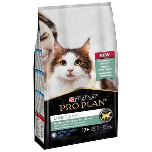 Purina Pro Plan LiveClear Sterilised Senior 7+ år 1,4 kg product image
