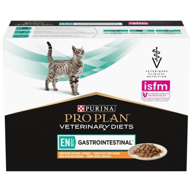 Purina Pro Plan Veterinary Diets Feline EN Chicken Gastrointestinal 10x85 g product image