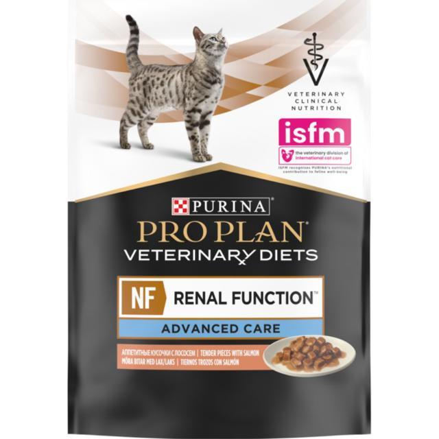 Purina Pro Plan Veterinary Diets NF Renal Function Advanced Care with salmon 10-pack product image