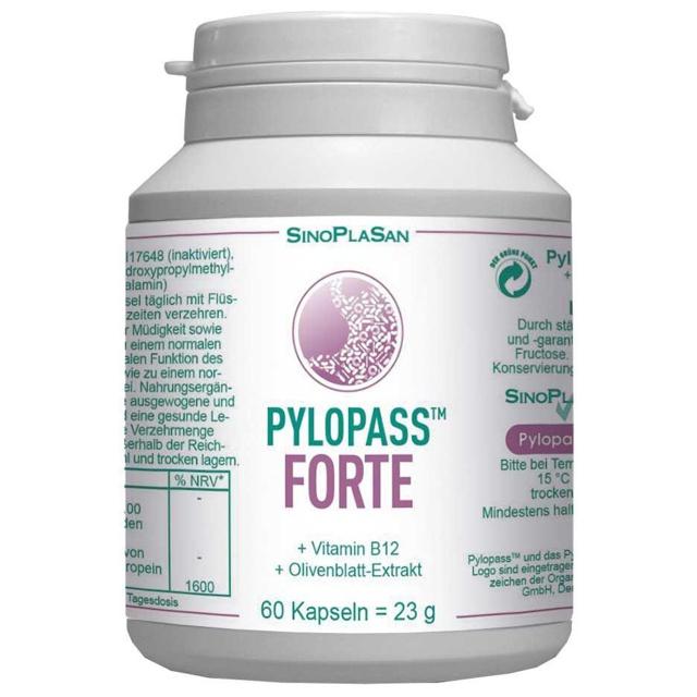 PYLOPASS FORTE 200 mg+Vit.B12+Olivenblattextr.Kps. product image
