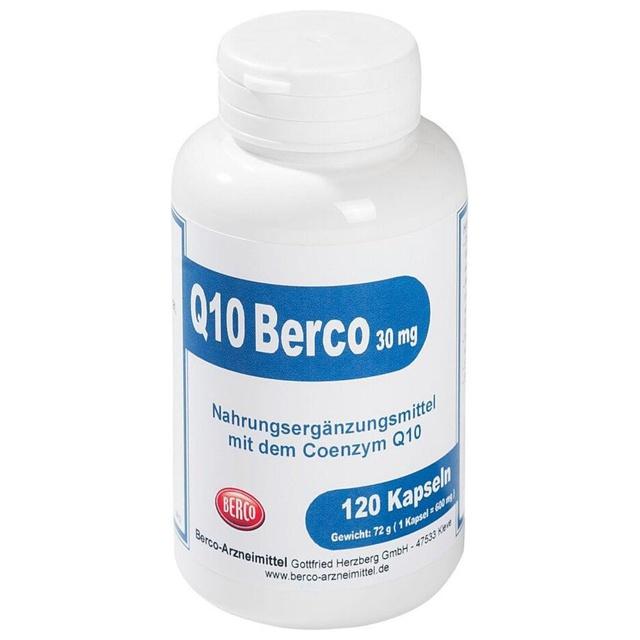 Q10 Berco 30 mg Kapseln, 120 St Kapseln product image