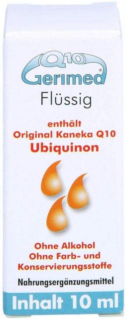 Q10 Gerimed flüssig ohne Alkohol, 10 ml Tropfen product image