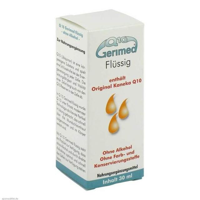 Q10 Gerimed flüssig ohne Alkohol, 30 ml Tropfen product image