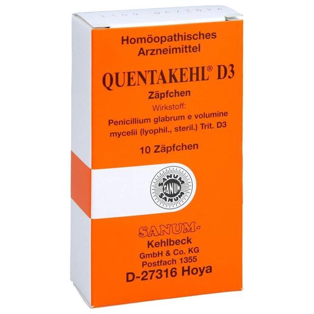 QUENTAKEHL D 3 Zäpfchen product image