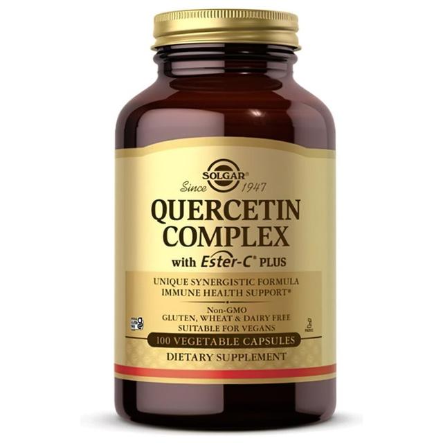 Quercetin-Komplex mit Ester-C Plus 100 Gemüsekapseln Solgar product image