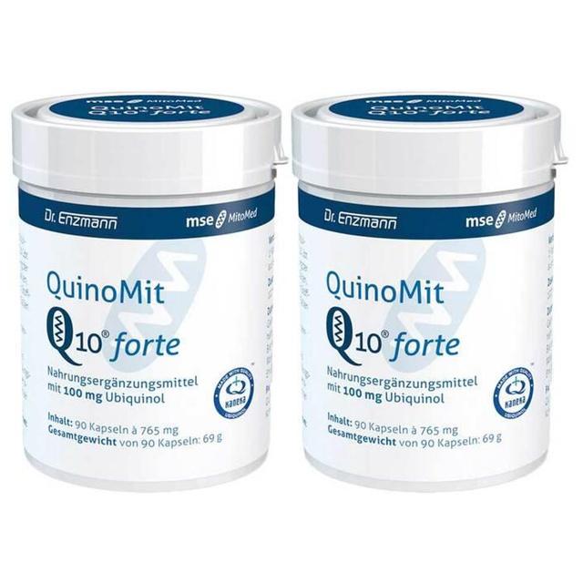 Quinomit Q10 forte Kapseln, 2x90 St Kapseln product image