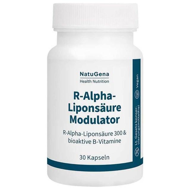 R-Alpha-Liponsäure 300 + B12 + Folsäure + Biotin Kapseln, 30 St Kapseln product image