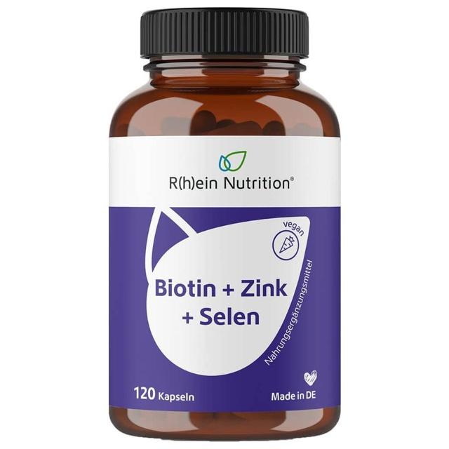 BIOTIN+ZINK+Selen f.Haut Haare & Nägel Kapseln product image