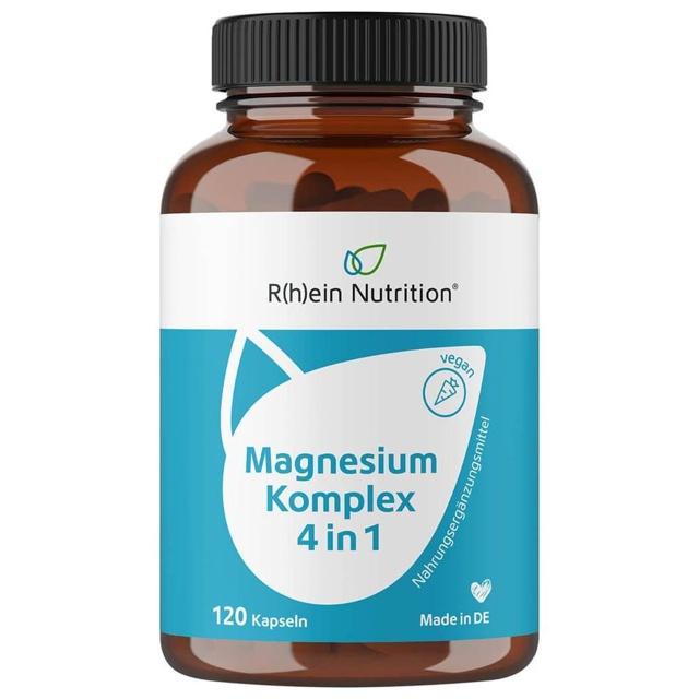 MAGNESIUM KOMPLEX 4in1 hochdosiert vegan Kapseln product image
