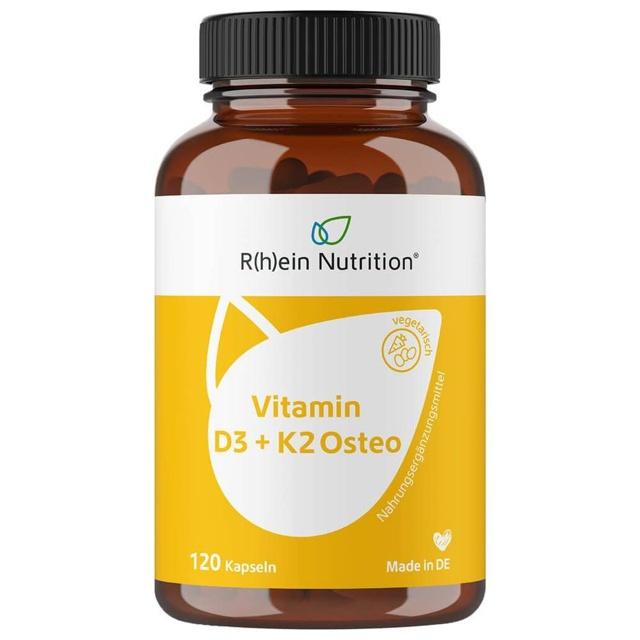 R(h)ein Nutrition Vitamin D3 + K2 Osteo 120 St Kapseln product image