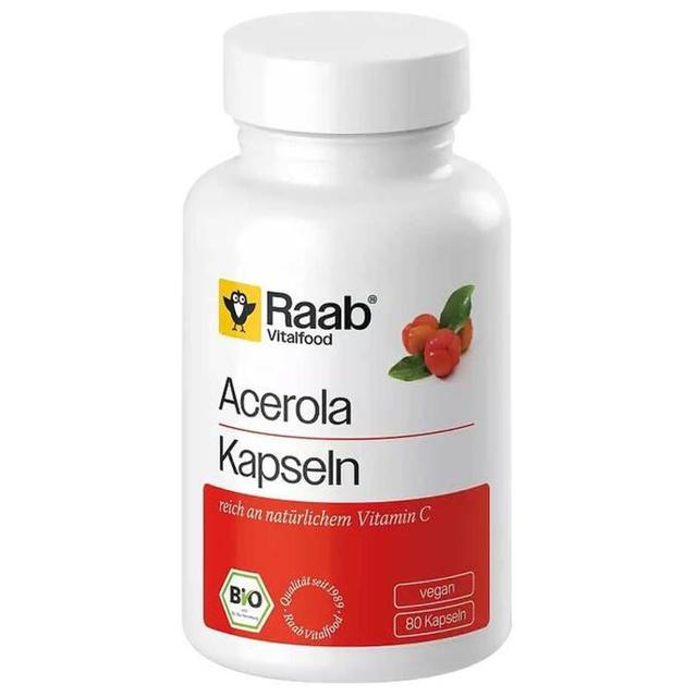 RAAB Vitalfood Acerola Kapseln Bio product image