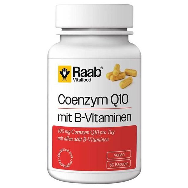 Raab Vitalfood Coenzym Q10 Kapseln, 50 St Kapseln product image