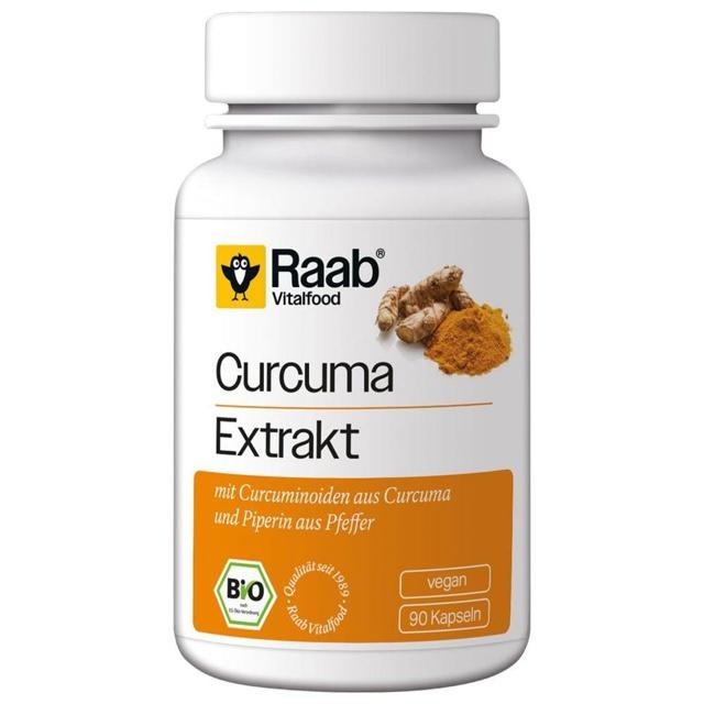 RAAB Vitalfood Curcuma Extrakt Bio Kapseln product image