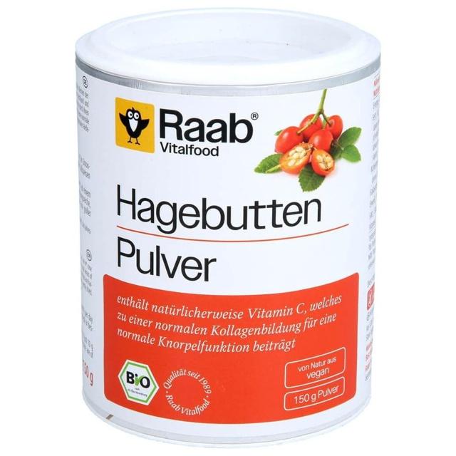 RAAB Vitalfood Hagebutte Bio Pulver product image