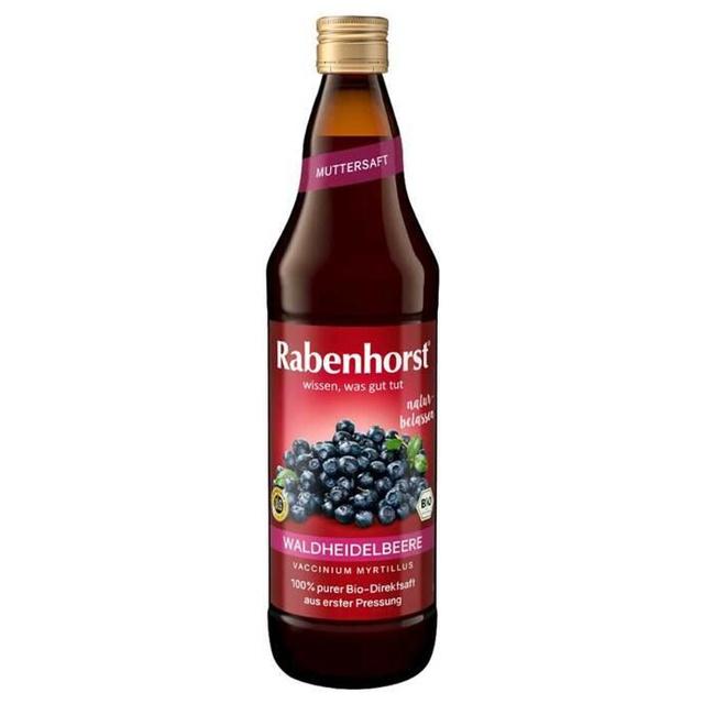 Rabenhorst Heidelbeer Muttersaft Bio, 700 ml Saft product image