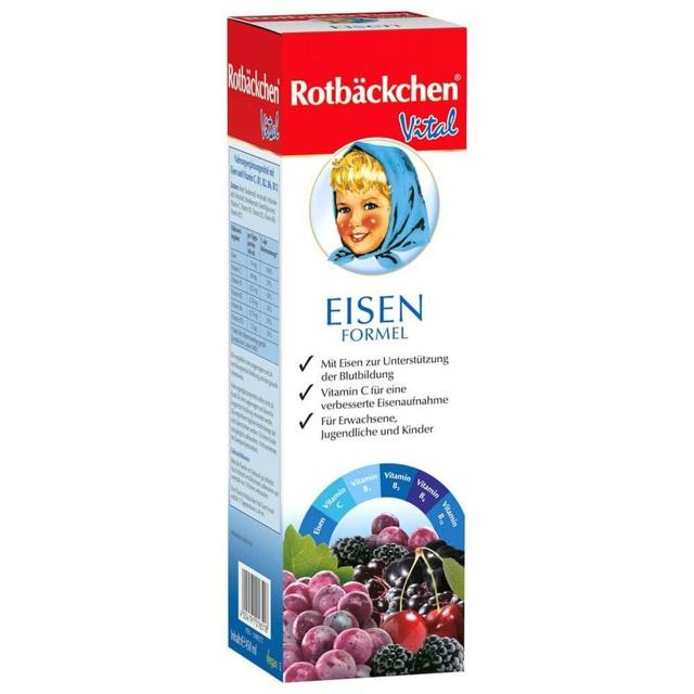 RABENHORST Rotbäckchen Vital Eisen Formel Saft product image
